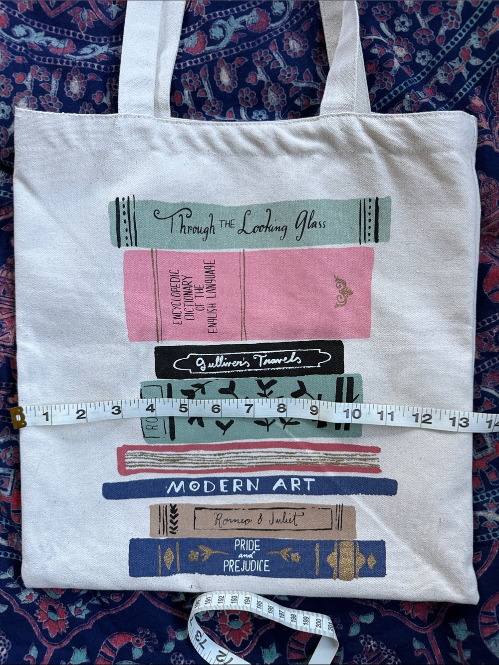 Kate Spade Book Canvas Tote - Picture 5 of 6